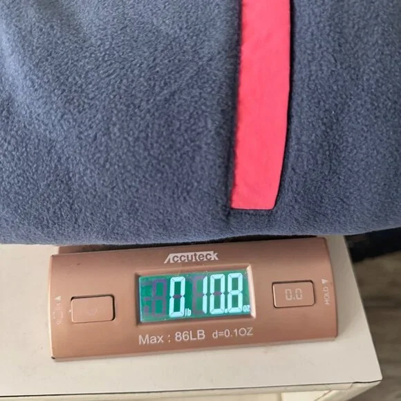 Columbia Womens XS Fleece Pullover Nocturnal & Camellia Rose Half Snap Closure - Picture 12 of 13